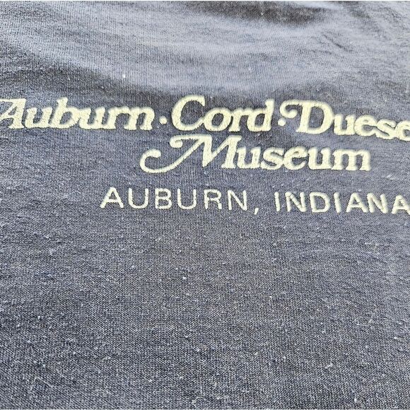 Vintage 1976 Auburn Cord Duesenberg Antique Car Model J Graphic Tee T-Shirt XL - Picture 13 of 15